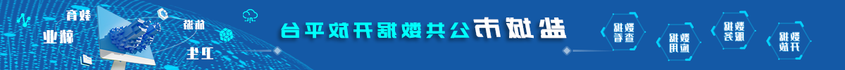 盐城市公共数据开放平台